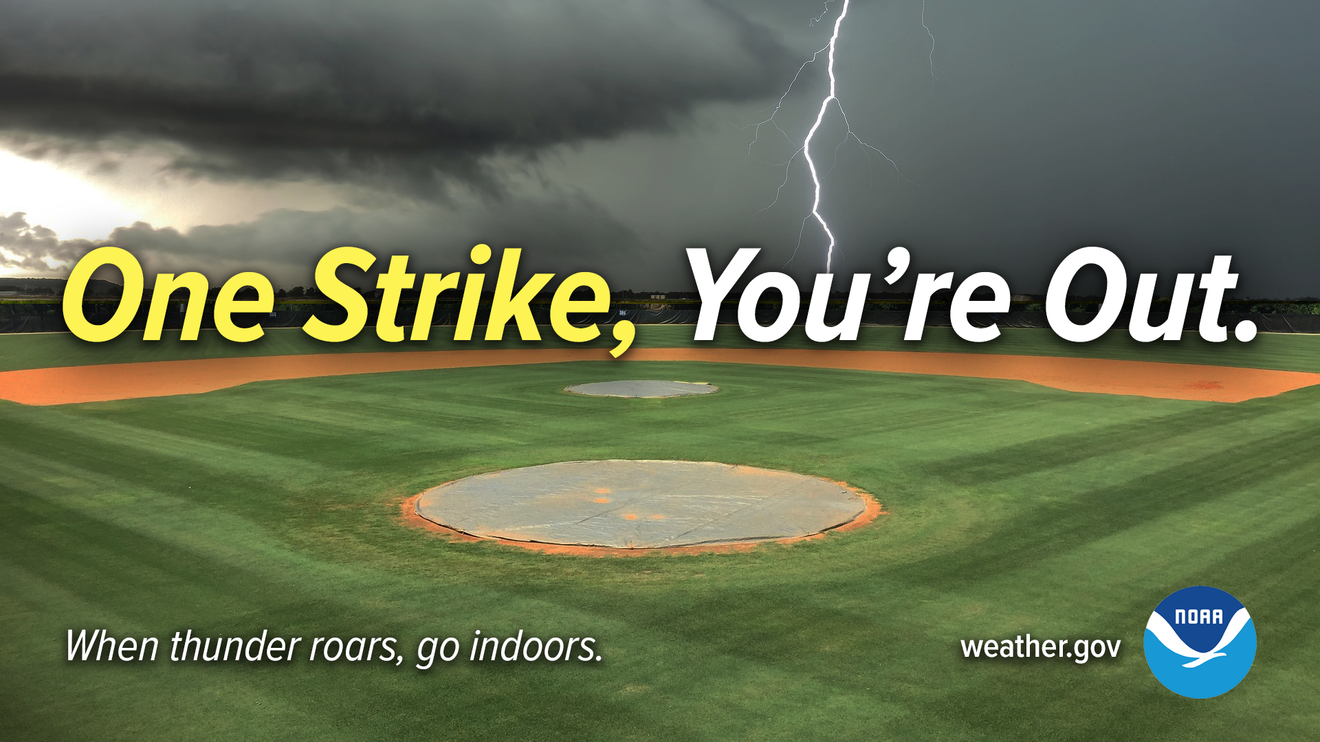 National Lightning Safety Week: When thunder roars, go indoors!