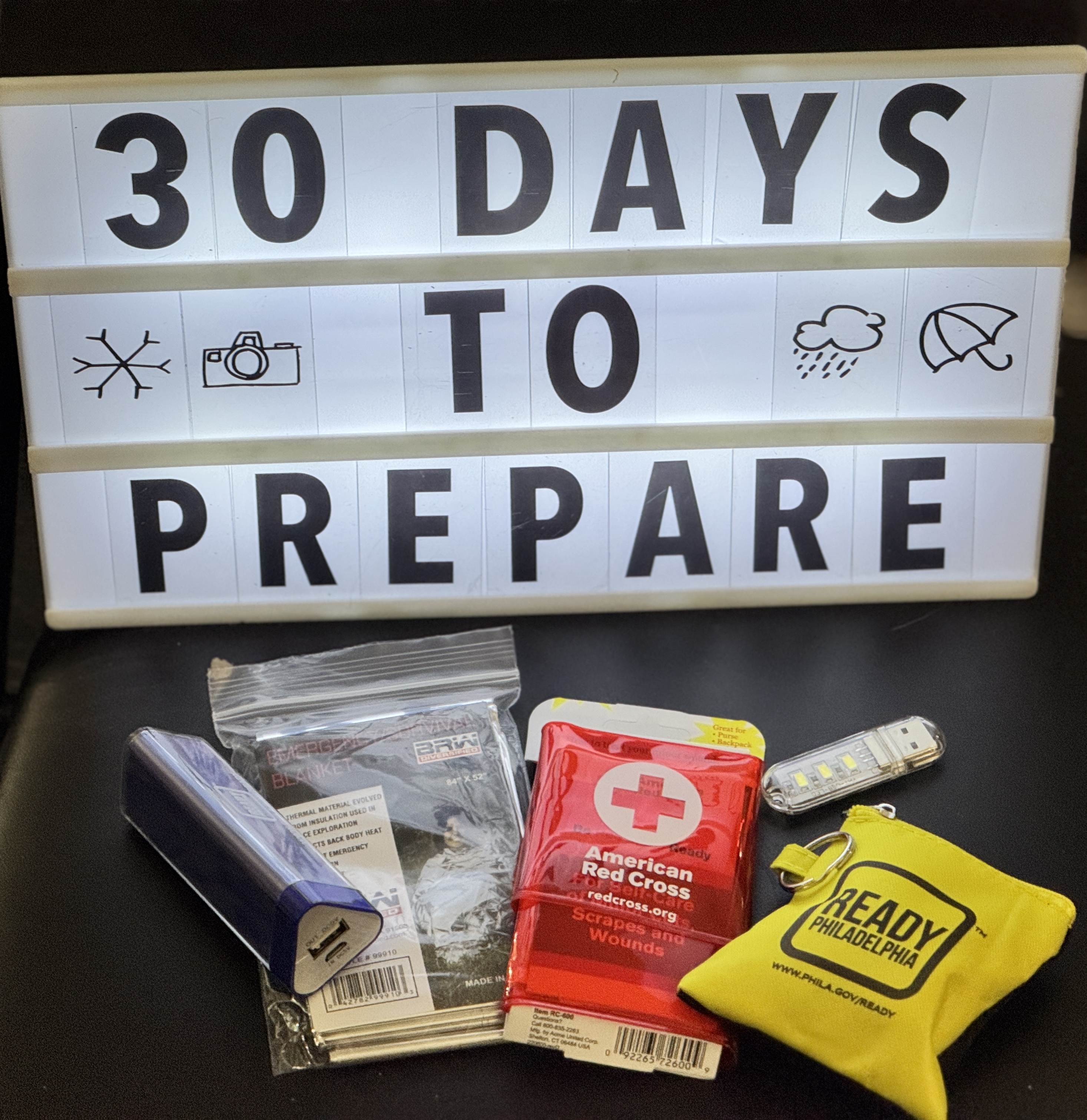 30 days of preparedness: Building resilience one day at a time
