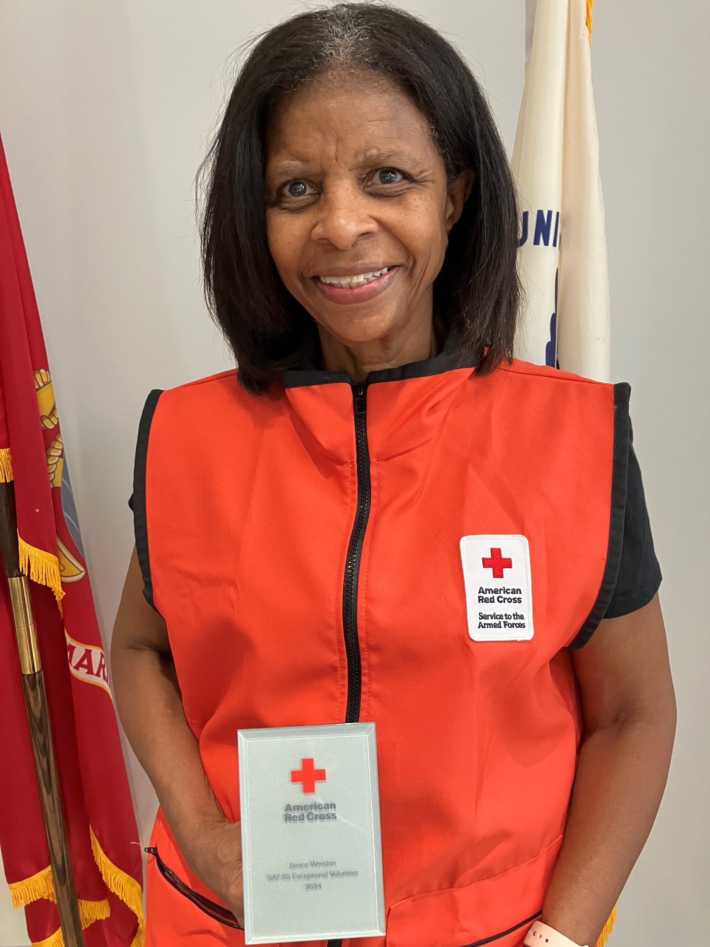 Volunteer Janice Winston is recognized nationally for outstanding service to veterans