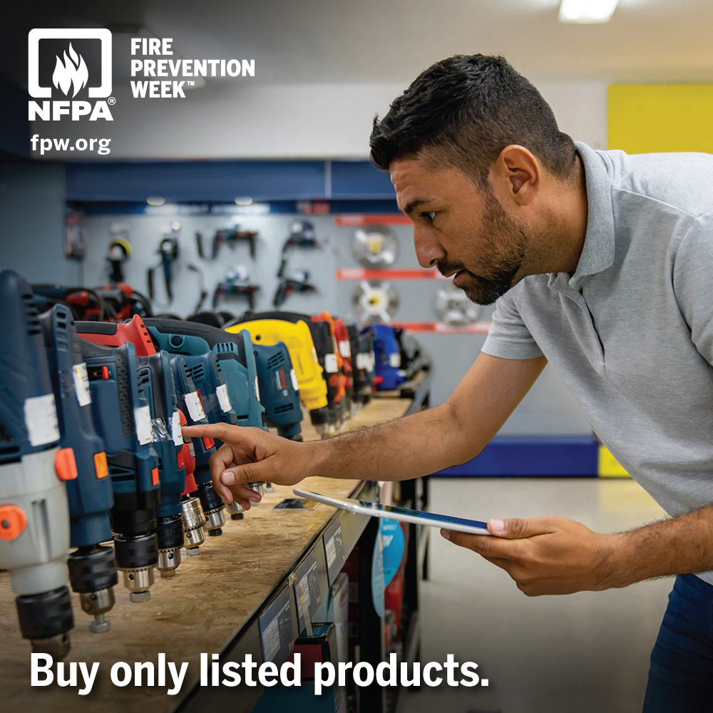 Fire Prevention Week: Staying safe with lithium-ion batteries
