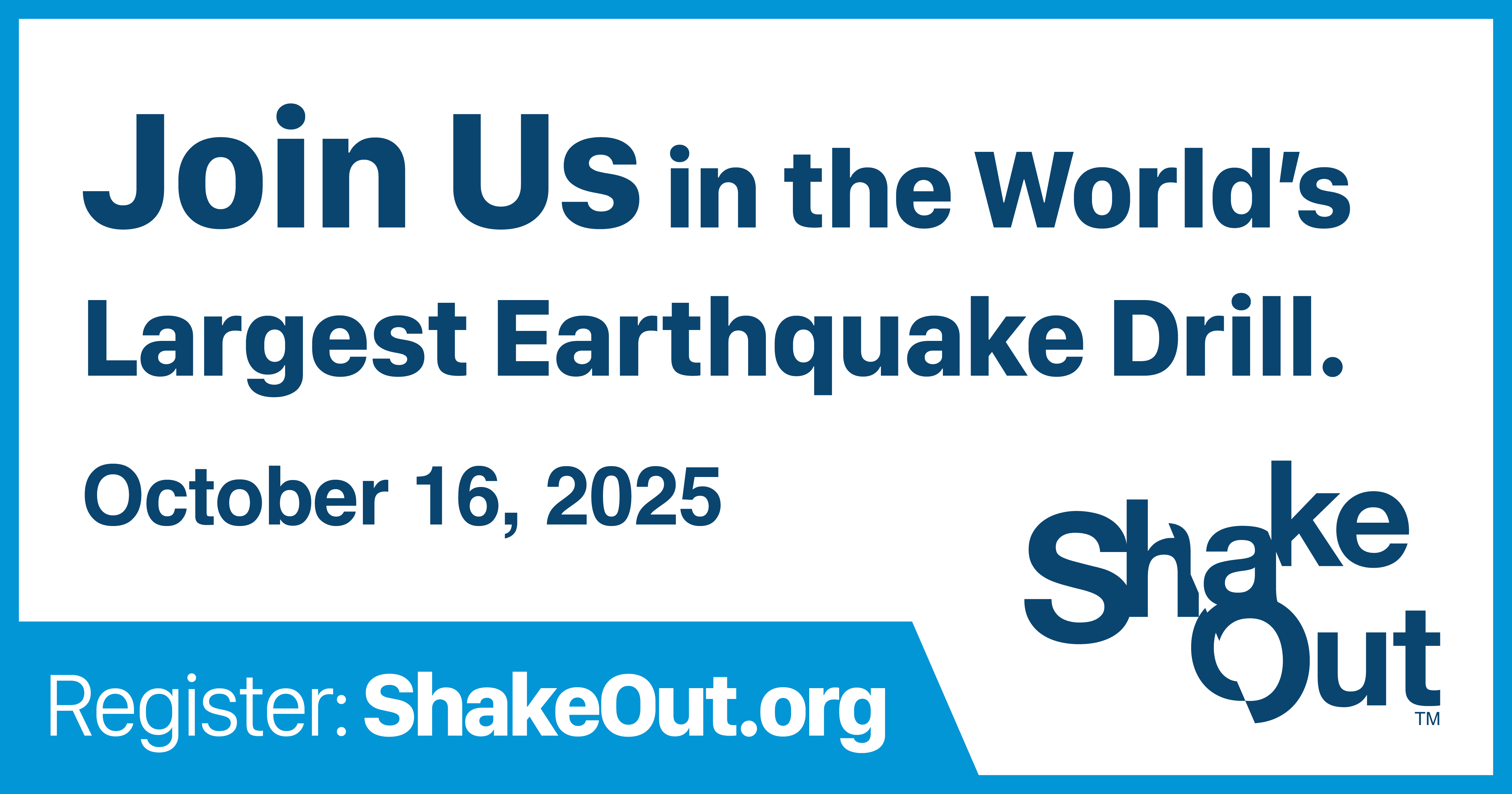 Ready to ShakeOut? Join the global earthquake preparedness drill Thursday