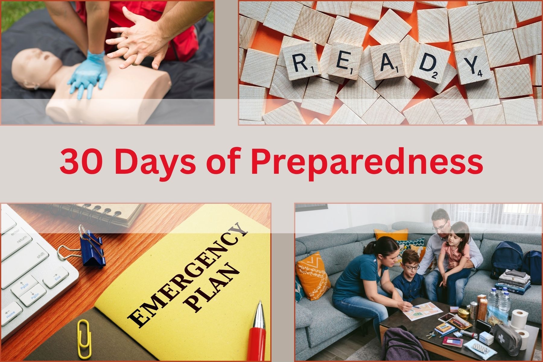 30 Days of preparedness: Small actions build stronger communities